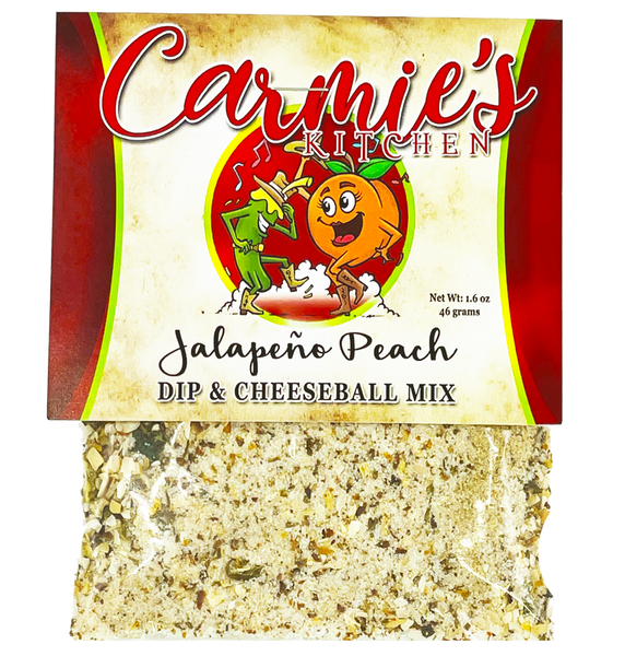 JALAPEÑO PEACH DIP & CHEESE BALL MIX