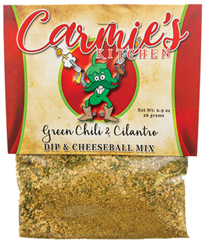 GREEN CHILI CILANTRO DIP & CHEESEBALL MIX