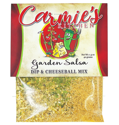 GARDEN SALSA DIP & CHEESEBALL MIX